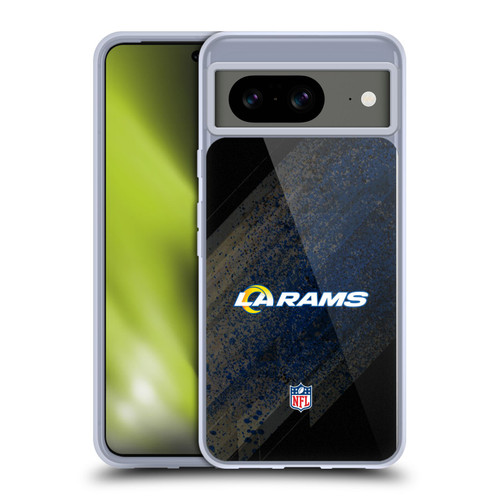 NFL Los Angeles Rams Logo Blur Soft Gel Case for Google Pixel 8