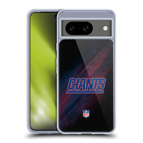 NFL New York Giants Logo Blur Soft Gel Case for Google Pixel 8