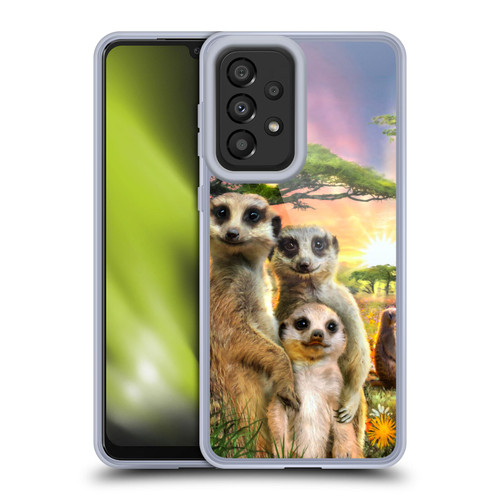 Aimee Stewart Animals Meerkats Soft Gel Case for Samsung Galaxy A33 5G (2022)