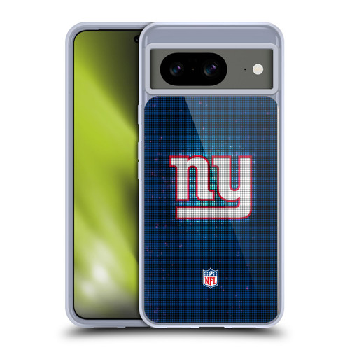 NFL New York Giants Artwork LED Soft Gel Case for Google Pixel 8