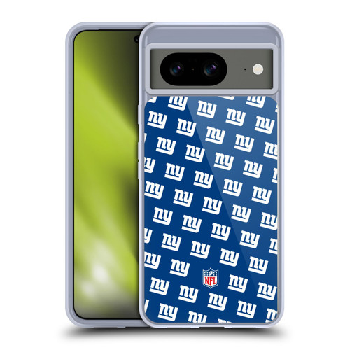 NFL New York Giants Artwork Patterns Soft Gel Case for Google Pixel 8