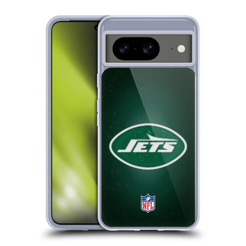 NFL New York Jets Artwork LED Soft Gel Case for Google Pixel 8