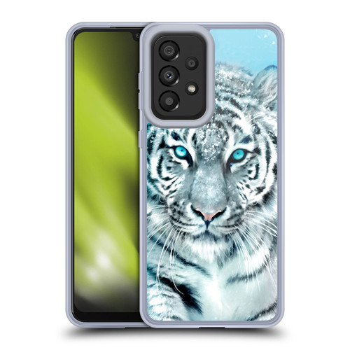 Aimee Stewart Animals White Tiger Soft Gel Case for Samsung Galaxy A33 5G (2022)