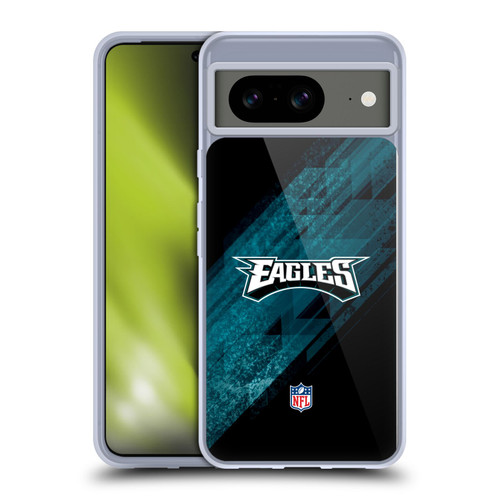 NFL Philadelphia Eagles Logo Blur Soft Gel Case for Google Pixel 8