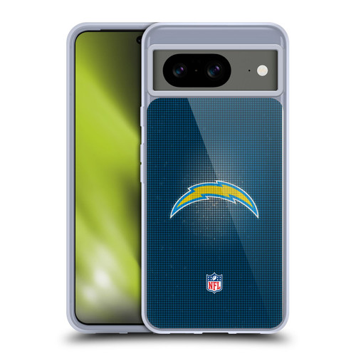 NFL Los Angeles Chargers Artwork LED Soft Gel Case for Google Pixel 8