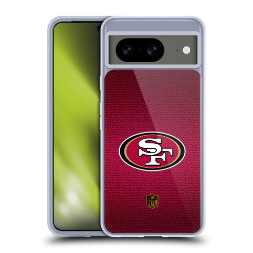NFL San Francisco 49Ers Logo Football Soft Gel Case for Google Pixel 8