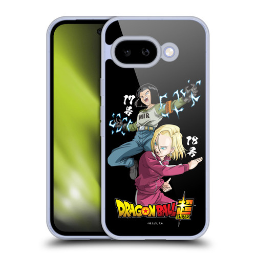 Dragon Ball Super Universe Survival Characters Android 17 & 18 Soft Gel Case for Google Pixel 9A