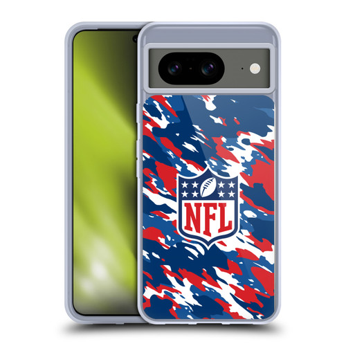NFL Shield Camouflage Soft Gel Case for Google Pixel 8