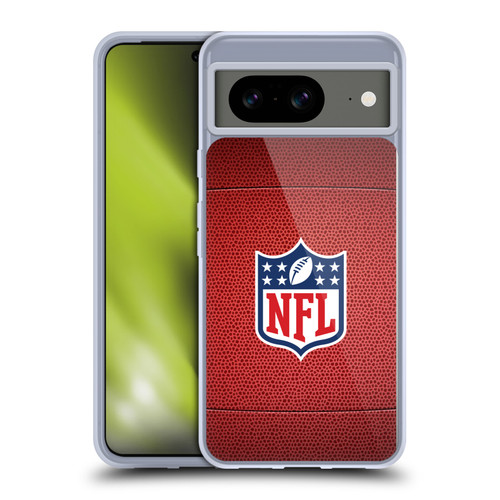 NFL Shield Football Soft Gel Case for Google Pixel 8