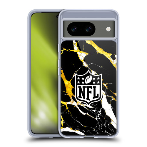 NFL Shield Marble Soft Gel Case for Google Pixel 8