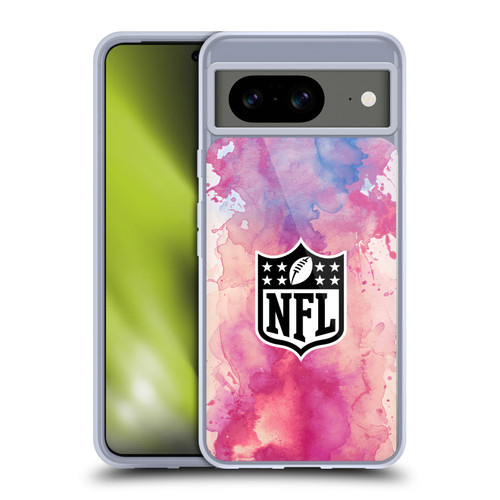 NFL Shield Watercolor Soft Gel Case for Google Pixel 8