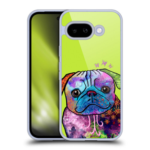 Duirwaigh Animals Pug Dog Soft Gel Case for Google Pixel 9A