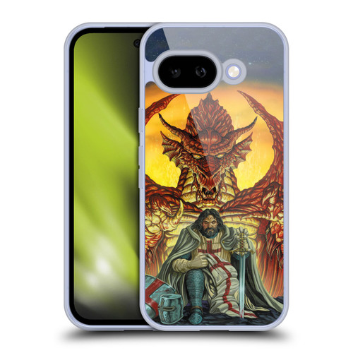 Ed Beard Jr Dragon Friendship Knight Templar Soft Gel Case for Google Pixel 9A
