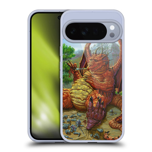 Ed Beard Jr Dragons Lunch With A Toothpick Soft Gel Case for Google Pixel 10 Pro XL