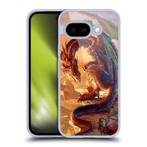 Ed Beard Jr Dragons Bravery Misplaced Soft Gel Case for Google Pixel 9A