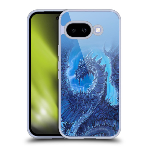 Ed Beard Jr Dragons Glacier Soft Gel Case for Google Pixel 9A