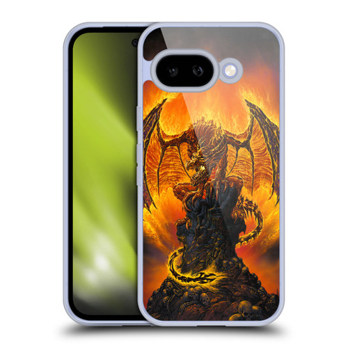Ed Beard Jr Dragons Harbinger Of Fire Soft Gel Case for Google Pixel 9A