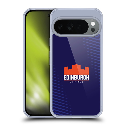 Edinburgh Rugby Graphic Art Blue Logo Soft Gel Case for Google Pixel 10