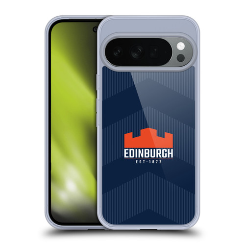 Edinburgh Rugby Graphics Lines Soft Gel Case for Google Pixel 10