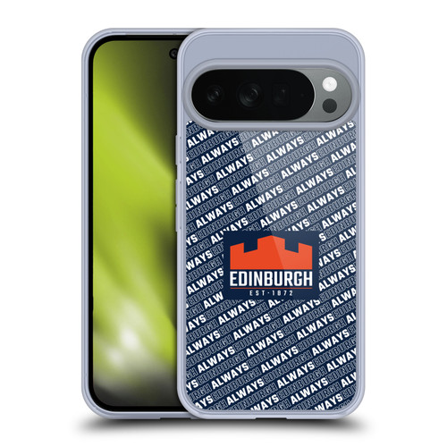 Edinburgh Rugby Graphics Logo Pattern Soft Gel Case for Google Pixel 10