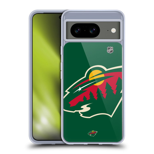 NHL Minnesota Wild Oversized Soft Gel Case for Google Pixel 8