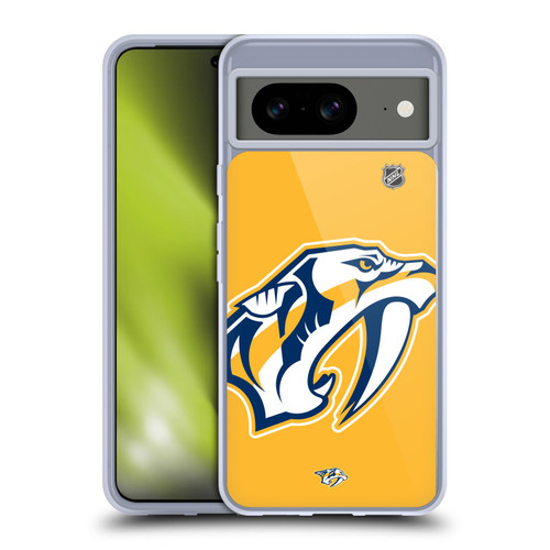 NHL Nashville Predators Oversized Soft Gel Case for Google Pixel 8
