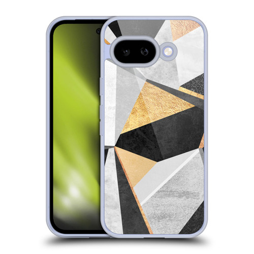 Elisabeth Fredriksson Geometric Design And Pattern Geometry Gold Soft Gel Case for Google Pixel 9A