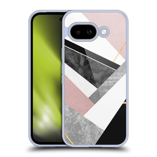 Elisabeth Fredriksson Geometric Design And Pattern Lines And Layers Soft Gel Case for Google Pixel 9A