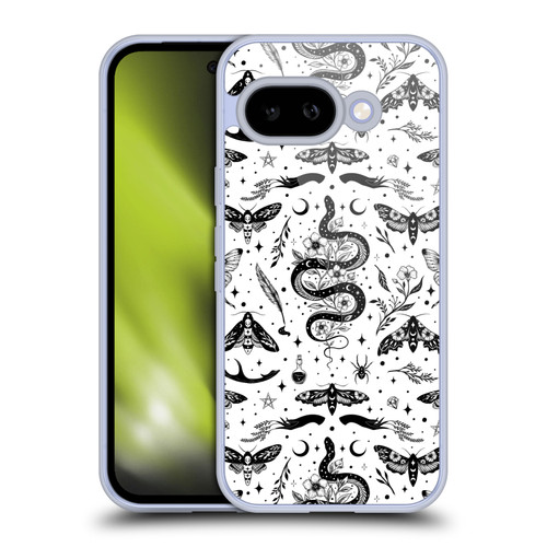 Episodic Drawing Pattern Flash Tattoo Soft Gel Case for Google Pixel 9A