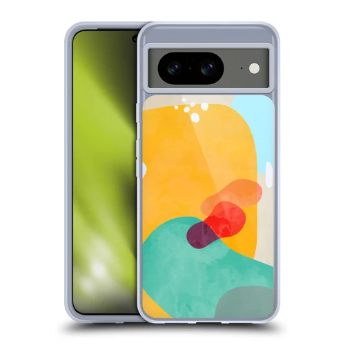 Ninola Freeform Patterns Abstracts Desert Soft Gel Case for Google Pixel 8