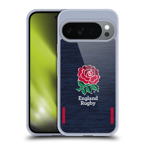 England Rugby Union 2020/21 Crest Kit Away Soft Gel Case for Google Pixel 10