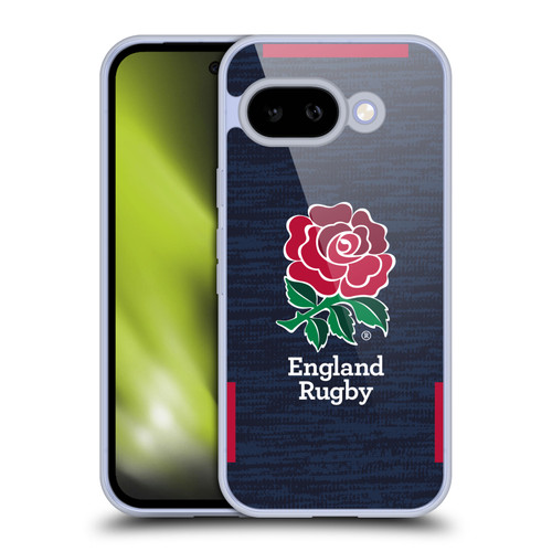 England Rugby Union 2020/21 Crest Kit Away Soft Gel Case for Google Pixel 9A