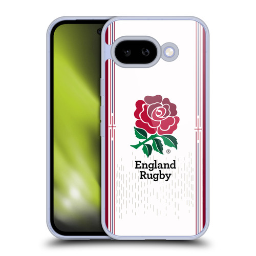 England Rugby Union 2023/24 Crest Kit Home Soft Gel Case for Google Pixel 9A