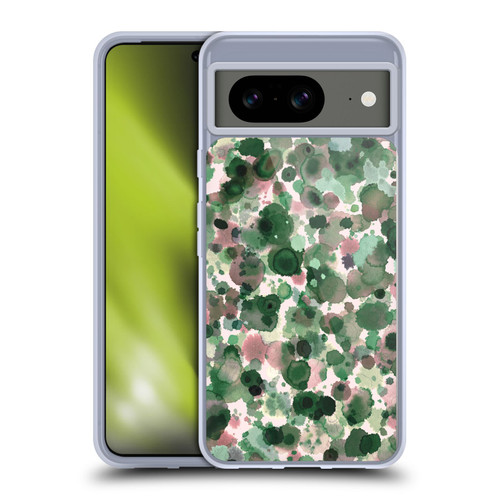 Ninola Pattern Abstract Green Moss Soft Gel Case for Google Pixel 8