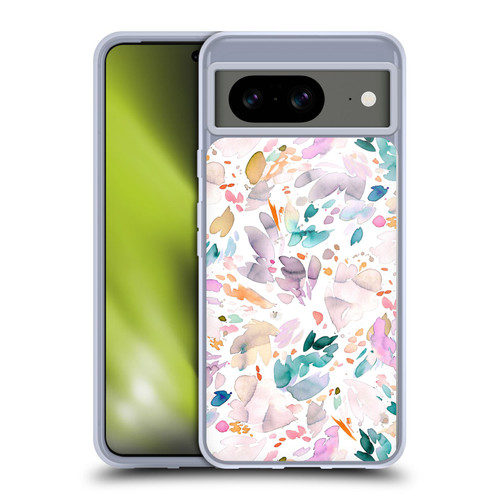 Ninola Pattern Abstract Petals Soft Gel Case for Google Pixel 8
