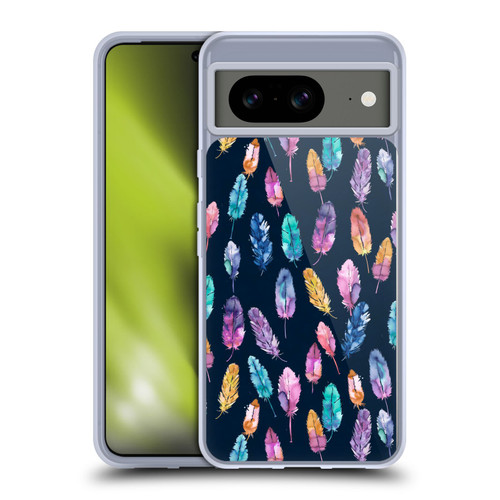 Ninola Patterns 4 Boho Feathers Soft Gel Case for Google Pixel 8