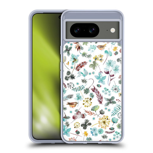 Ninola Spring Floral Butterfly Nature Soft Gel Case for Google Pixel 8