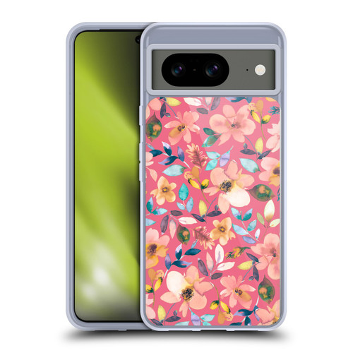 Ninola Spring Floral Tropical Flowers Soft Gel Case for Google Pixel 8