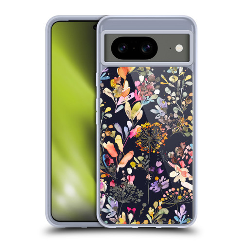 Ninola Wild Grasses Black Soft Gel Case for Google Pixel 8