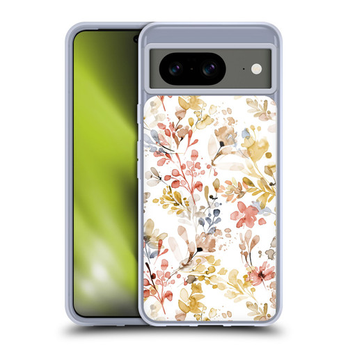 Ninola Wild Grasses Gold Plants Soft Gel Case for Google Pixel 8