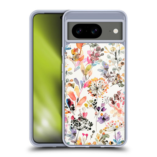 Ninola Wild Grasses Multicolor Soft Gel Case for Google Pixel 8
