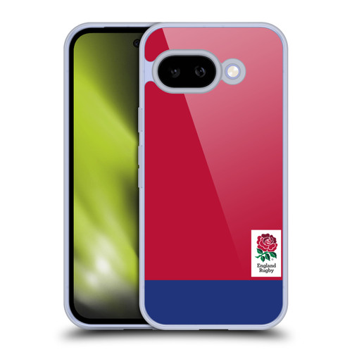 England Rugby Union 2016/17 The Rose Colour Block Soft Gel Case for Google Pixel 9A