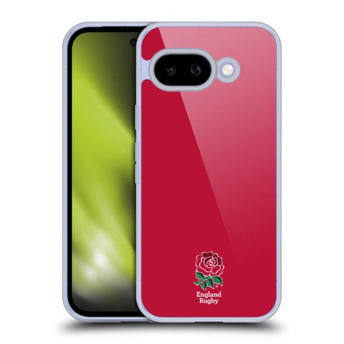 England Rugby Union 2016/17 The Rose Plain Red Soft Gel Case for Google Pixel 9A