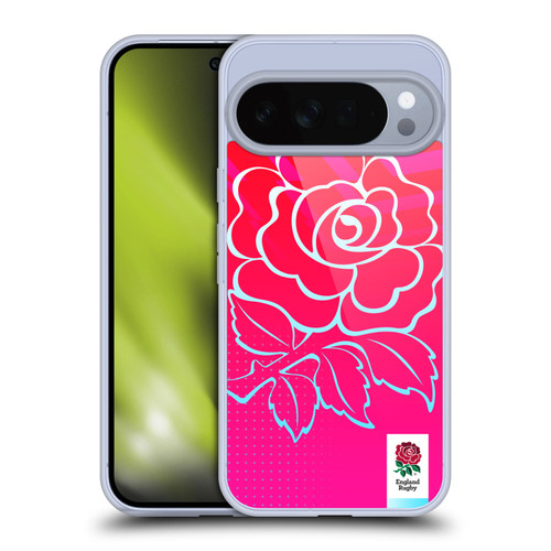 England Rugby Union This Rose Means Everything Oversized Logo Soft Gel Case for Google Pixel 10 Pro XL