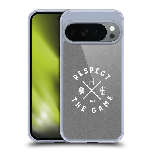 England Rugby Union Typography  Respect The Game Soft Gel Case for Google Pixel 10