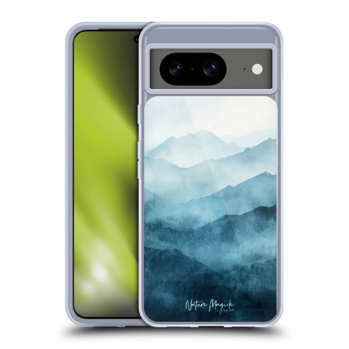 Nature Magick Fascinating Hills Blue Range Soft Gel Case for Google Pixel 8