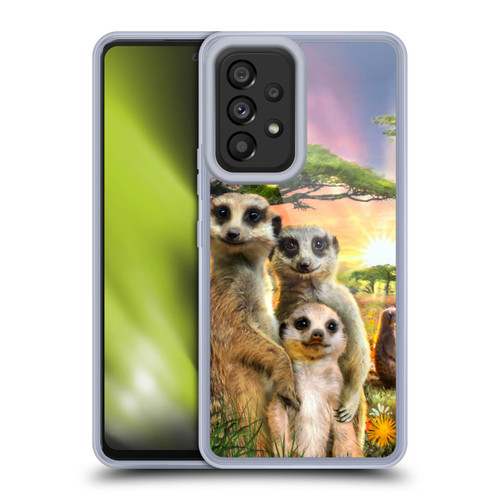 Aimee Stewart Animals Meerkats Soft Gel Case for Samsung Galaxy A53 5G (2022)