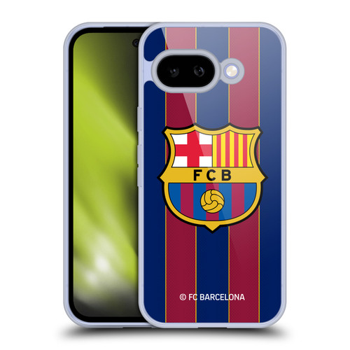 FC Barcelona 2020/21 Crest Kit Home Soft Gel Case for Google Pixel 9A