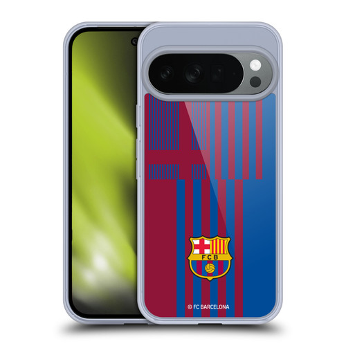 FC Barcelona 2021/22 CREST KIT Home Soft Gel Case for Google Pixel 10