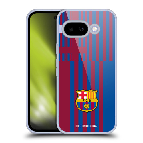FC Barcelona 2021/22 CREST KIT Home Soft Gel Case for Google Pixel 9A